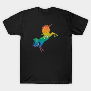 BANDAN1MALS: Unicorn Tr1be Pr1de T-Shirt